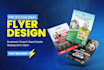 design stunning professional business and event flyers in 24 hours