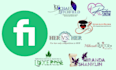 design a beautiful logo or banner