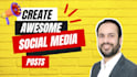 create monthly social media content