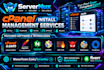 install cpanel, whm, cloudlinux, softaculous and fix server issues