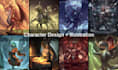draw characters, card game, illustration artwork for you