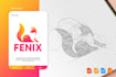 design a golden ratio logo for your business and brand
