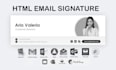 design html email signature or animated email signature outlook gmail iphone