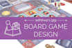 design your board game graphic and layout