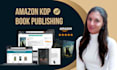publish your book on amazon KDP kindle ebook, paperback