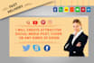 design social media cover and post