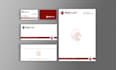 design professional business card, letterhead, and envelope