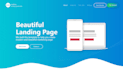 design and code you a website landing page