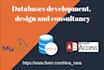 do database development and design using mysql, oracle