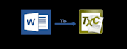 convert word, PDF into latex