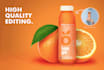 retouch and enhance food or bev images to looks fancy