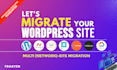 migrate wordpress single and multisite without downtime