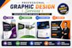 design flyers, brochures, business cards and banner ads