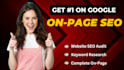 do complete squarespace or wix SEO services for higher google ranking