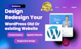 design  a professional wordpress business website design and redesign website