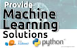 provide machine learning solutions with python