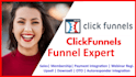 setup sales funnel using clickfunnels, fix any issue