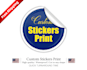 print custom stickers vinyl waterproof