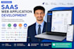 build a custom saas web application with modern UI and scalable backend