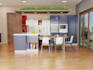 do creative kitchen design, wardrobe  and any interior design