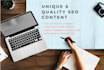 write professional SEO articles blogs and web content