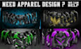 sell design jersey,apparel,merchandise for gaming or company