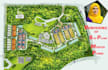 render architecture site plan and town plan for real estate