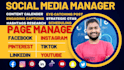 be social media marketing manager and content creator