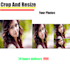 professional image cropping and resizing service, delivered in 24 hours