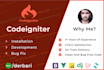 fix and develop PHP laravel and codeigniter websites