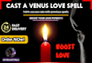 cast a venus love spell