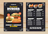 design restaurant menu, food menu, menu design