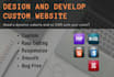 create a custom website with php, mysql