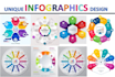 design attractive infographics flow chart and diagrams