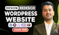 design redesign wordpress website, responsive wordpress website development