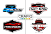 do motorsports car bike racing sports team club logo design
