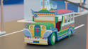 create low poly 3d modeling