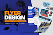 design a sales driven business or promotional flyer