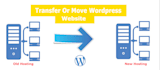 migrate or transfer your wordpress website to a new host or domain in 12