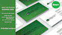 do creative awesome business card design 24 hours