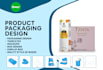die cut with product packaging design