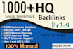 rank your website google 1st page by SEO bookmark backlink
