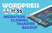 do wordpress transfer migration backup or clone