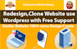 design, redesign, clone or revamp wordpress website, ecommerce website