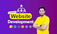do custom website development frontend backend full stack and MLM website