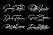design signature, handwritten, scripted, photography logo