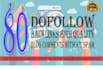 80 dofollow backlinks high quality blog comments low obl