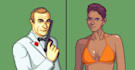 make a pixel art portrait for you