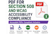 remediate your PDF for ada, 508 and wcag accessibility