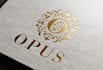 create a modern gold and luxury logo for you